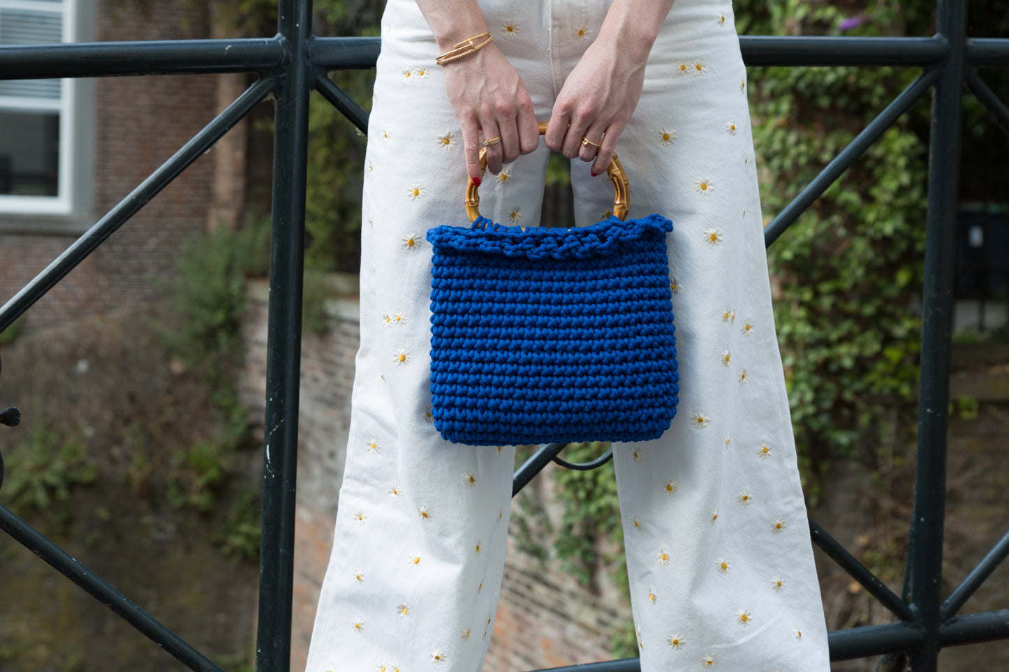 Tas Special Bamboe kobalt