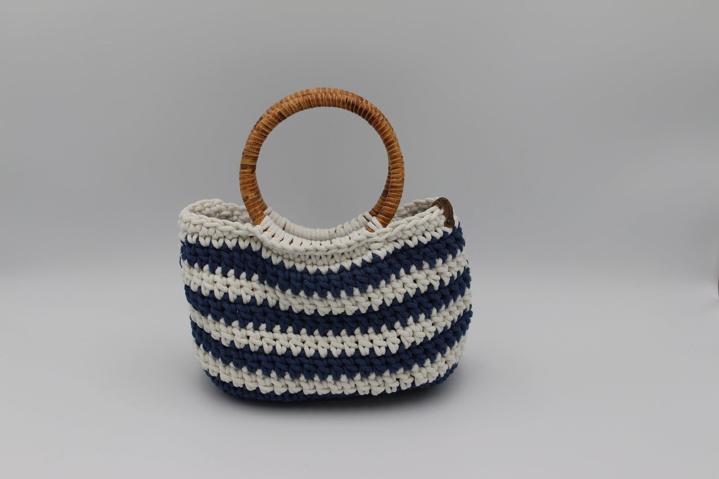 Tas Joan - Jeans/wit